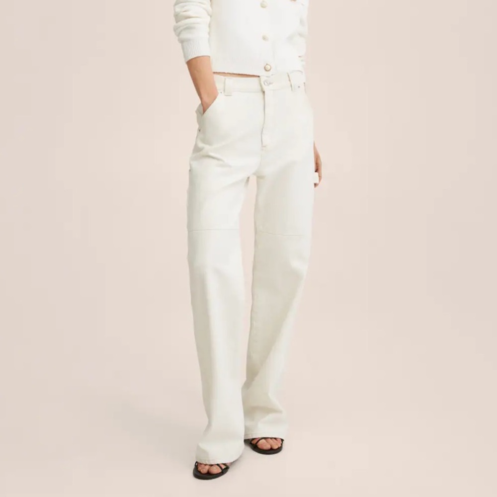 Mango Pocket Cargo Jeans